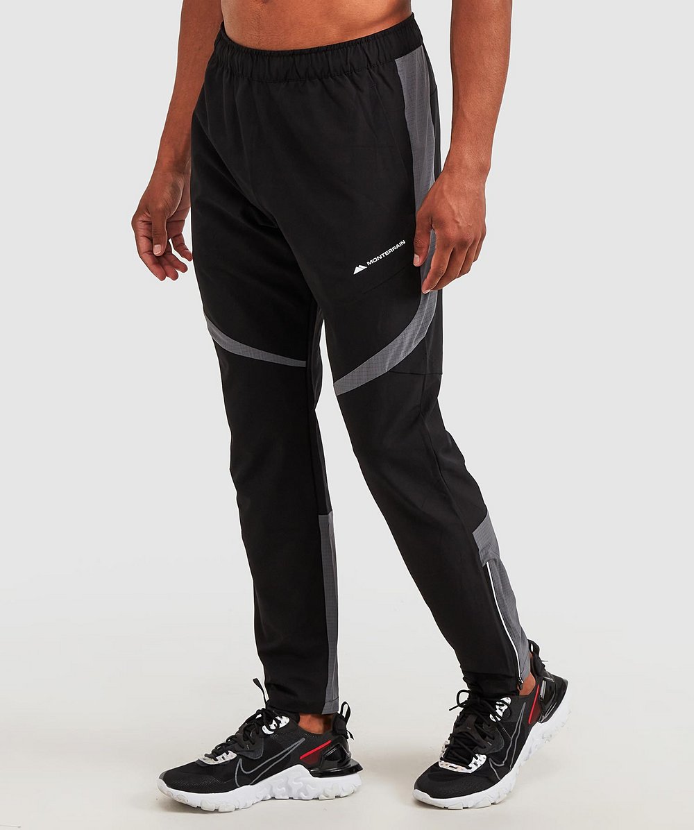 Terrain Running Pant | Black | Monterrain