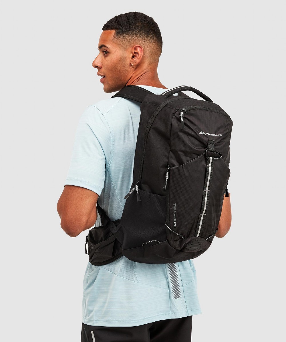 Terrain Backpack | Black / Silver | Monterrain
