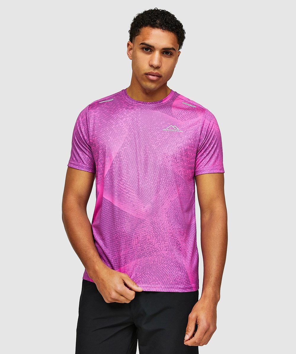 Costar T Shirt Bright Pink Monterrain