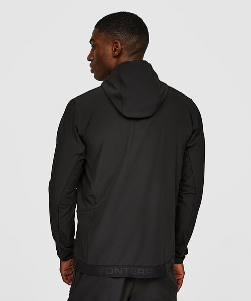 STRETCH WOVEN RUNNING HOODIE