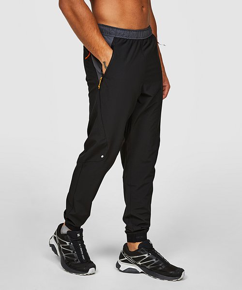 Resilient Woven Running Pant, Black / Asphalt