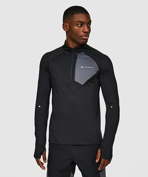 Avalanche Zip Long Sleeve Fleece Top