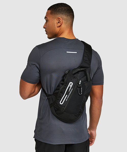 Influx Sling Backpack Jet Black Monterrain