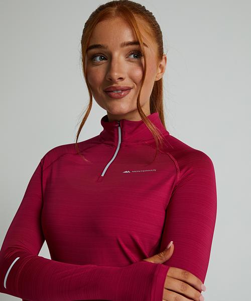 Womens Lyder 2.0 Quarter Zip Long Sleeve Top